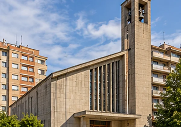 Imagen ficticia ilustrativa; no corresponde al templo indicado