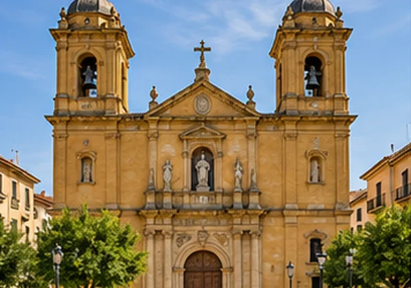Imagen ficticia ilustrativa; no corresponde al templo indicado